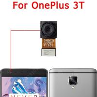 【✔In stock】 nang20403736363 กล้องหลังด้านหน้าสำหรับ Oneplus 3 T One Plus 3 T ด้านหลังด้านหน้าหันหน้าไปทางด้านหลังกล้องเซลฟี่โมดูลอะไหล่ซ่อมเฟล็กซ์