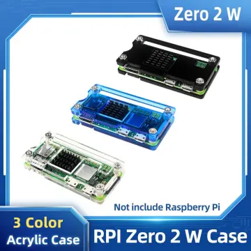 Raspberry Pi Zero 2 W Aluminum Case CNC Armored Shell with Heatsink GPIO  Header Passive Cooling