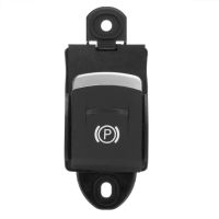 4F1927225C Electronic Handbrake Switch Parking Brake Button Black Parking Brake Button Car for Volkswagen Audi A6/A6L