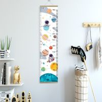 Baby Child Decorative Growth Chart Cartoon Height Measurement Hanging Rulers Wall Decor for Nursery Kids Child Boys Girls