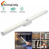 SunnyLady ไฟตู้เสื้อผ้า Led 22ดวง6500K Usb ชาร์จไฟได้ประหยัดพลังงานสว่างสุดๆเซ็นเซอร์ตรวจจับการเคลื่อนไหวใต้โคมไฟตู้