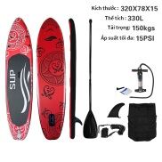 THUYỀN SUP, Ván chèo đứng bơm hơi, thuyền bơm hơi 3.2m