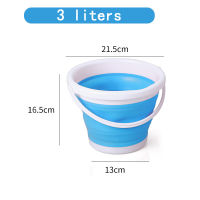 Car folding bucket multifunctional water storage bucket escopic storage box car wash outdoor fishing bucket