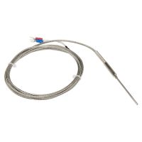 Holiday Discounts FTARP08 K J Type 2M Metal Screening Cable 50Mm Flexible Probe Thermocouple Temperature Sensor