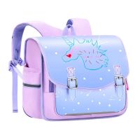 ┅ Neue Design Schule Taschen PU Leder Jungen Mädchen Rucksack Große Kapazität Wasserdichte Nylon Kinder Rucksäcke Kausal Mochila Infantil