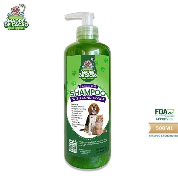 Madre De Cacao PH Premium Organic Shampoo for Dog and Cats with