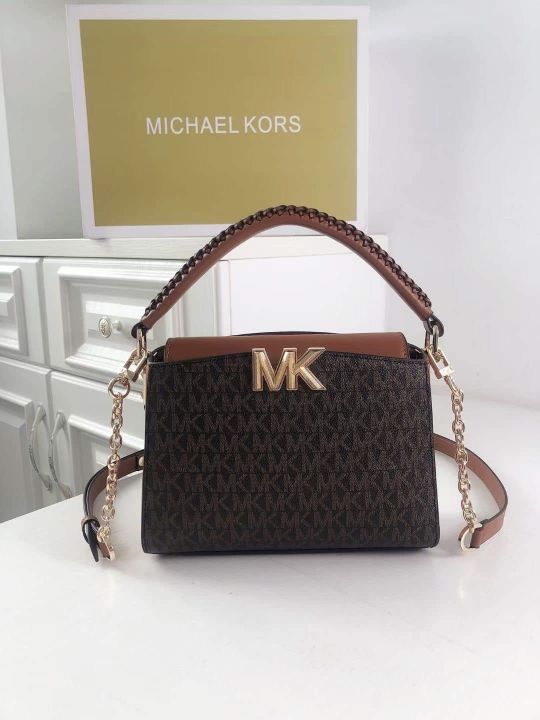 Michael Kors Ladies Karlie Small Leather Crossbody Bag