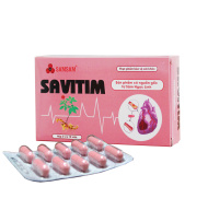 Viên uống bảo vệ sức khỏe tim mạch Savitim từ Sâm Ngọc Linh 30 viên thumbnail
