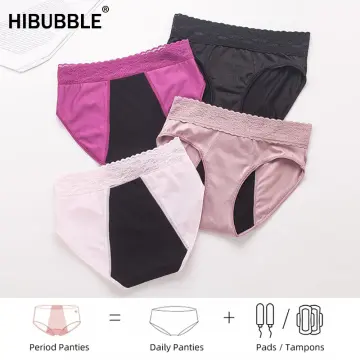 Hibubble Leak Proof Menstrual Panties Physiological Pants Women