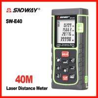 เครื่องมือ SW-E40วัดรูเล็ตสายวัดเครื่องวัดระยะทางเลเซอร์40เมตรเครื่องมือไม้บรรทัดอิเล็กทรอนิกส์วัด Rena Rangefinder