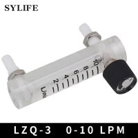 LZQ-3 Acrylic Flowmeter (0-10 LPM Flow Meter) with Control Valve for Oxygen/Air