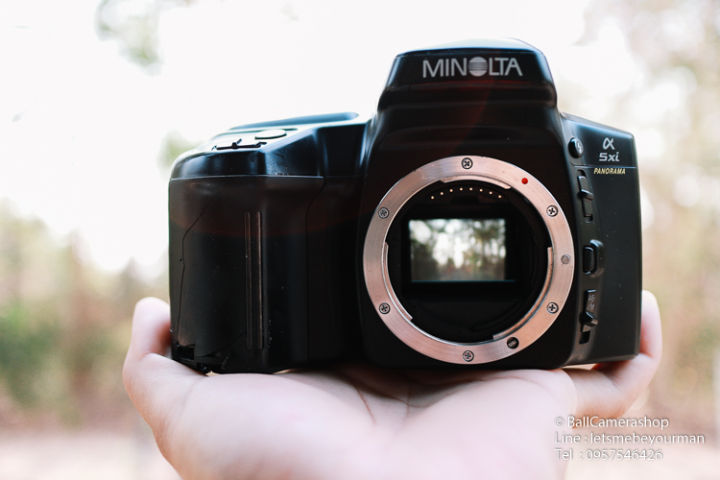 ขายกล้องฟิล์ม-minolta-5xi-serial-51401308-body-only