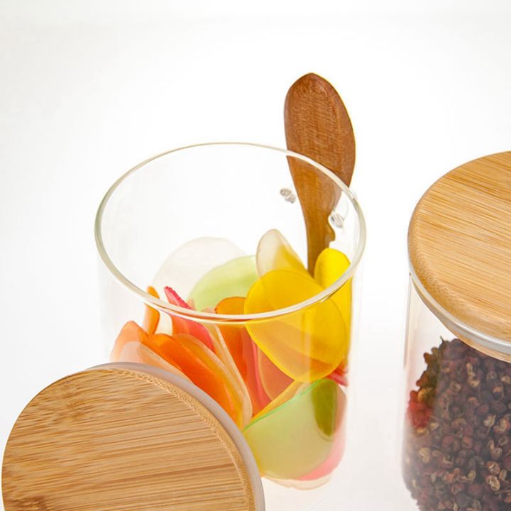 glass-jars-with-bamboo-lids-and-spoon-17oz-glass-sugar-container-with-wooden-lids-and-scoop-coffee-tea-jars-glass-jars