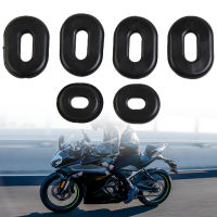 สีดำรถจักรยานยนต์ด้านข้างยาง Grommets ปะเก็น Fairings สำหรับ Honda CB CL SL XL100 CB CT SL TL XL125 CB200