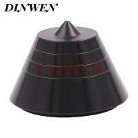 Special Offers 4PCS Silver Black Machined Solid Aluminum Cone Feet Cabinet Stand For DAC Turntable Radio CD AMP 30*31 39*31 44*31 M6 M8 Screw