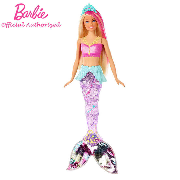 barbie-doll-original-brand-rainbow-lights-mermaid-color-change-birthday-present-toys-gift-boneca-18-inch-for-girls