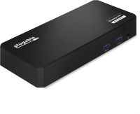 Plugable USB C Triple Display Docking Station with Laptop Charging, Thunderbolt 3 or USB C Dock Compatible with Specific Windows and Mac Systems (3x HDMI, 6x USB Ports, 60W USB PD)