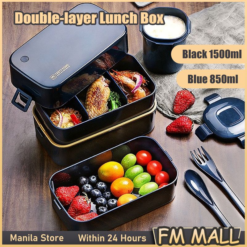Details about   Microwave Heating Lunch Box Leak-Proof Picnic Divided Storage Bento Container AU 