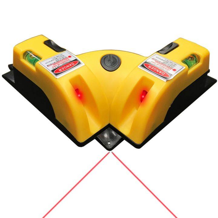 Laser Level Right Angle 90 Degrees Vertical Horizontal Lasers Measuring 