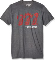 Liquid Blue The Police Ghost in The Machine Short Sleeve T-Shirt