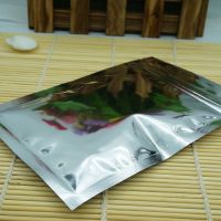 10x15cm100pcs/lot X Silver Plating Aluminium Foil Zip Lock Bag Mylar Foil Ormosia Packing Plastic Pouches ResealableFood Sack