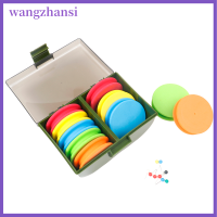 Wangzhansi EVA สายตกปลาแบบโฟม Winder Organizers เครื่องบดหินในที่ขึงใบเรือกล่องเก็บของ