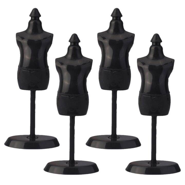 Mannequin Maniquin Model Stand Doll Mannequins Dress Decorate 4 Pcs