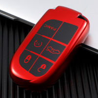 【cw】 Cross-Border Model Applicable to Jeep 5 Health 4 Key Key Case Owner Grand Commander Free Light Man Car Key Sleeve ！