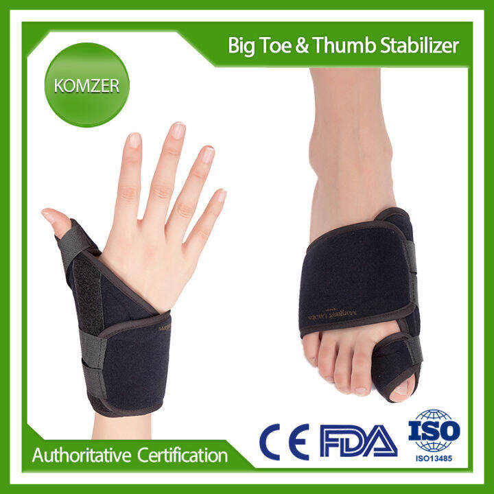 บิ๊กเท้ารั้งที่หนีบผมตรง-hallux-valgus-pad-ที่มีสายรัดปรับระดับนิ้วเท้าแยกกระดูกแขนห่อสนับสนุนนิ้วหัวแม่มือ-s-tabilizer