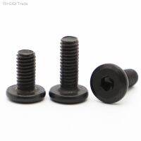 M5 M6 M8 Black Carbon Steel CM Large Flat Hex Hexagon Socket Allen Screw Furniture Screw Connector Joint Bolt