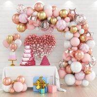 Macaron Balloon Garland Arch Kit 1st Birthday Party Decoration Kids Wedding Birthday Balloon baby shower Confetti Latex Baloon Balloons