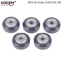 5pcs CNC พลาสติกล้อ V-type 625 Idler Pulley เกียร์ Passive รอบล้อ Perlin ล้อสำหรับ Ender 3 CR10 CR-10S 3D ชิ้นส่วนเครื่องพิมพ์-dchvbhdvbhvsfvfb