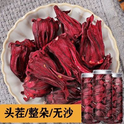 Yunnan Roselle ชาดอกไม้สินค้าใหม่50G 100G Roselle ดอกไม้แห้งสุขภาพ TeaQianfun