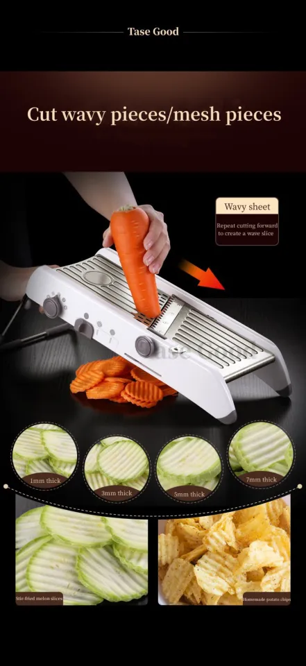 Vegetable Cutter Round Mandoline Slicer - VENSTANA