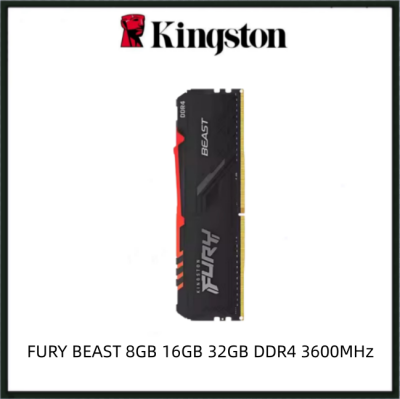 KINGSTON FURY BEAST RGB 8GB 16GB 32GB DDR4 3600MHz DIMM RAM