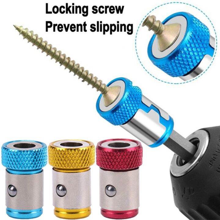 OKHome Universal Ring 1/4 "Metal Screwdriver Bit Ring