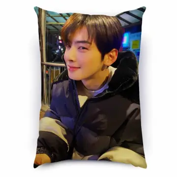 Shop Cha Eun Woo Merch Pillow with great discounts and prices