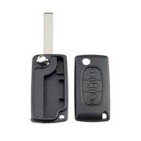 BELLE เหมาะสำหรับ Citroen Dispatch สำหรับ Fiat Scudo 3ปุ่ม Key Fob Remote Case