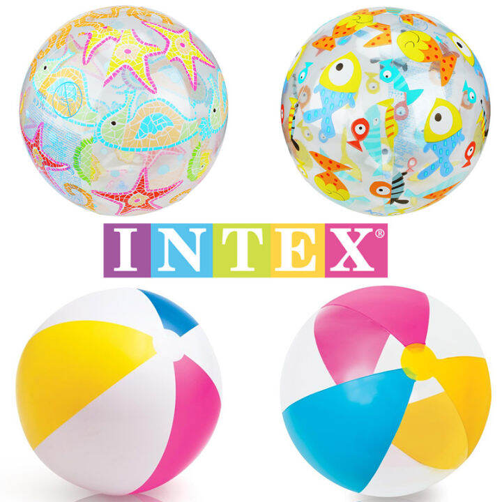 INTEX inflatable ball beach ball early childhood education swimming