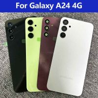 สำหรับ Samsung Galaxy A24 4G กลับฝาหลังปิดโทรศัพท์เคสสำหรับเปลี่ยนฝาครอบด้านหลังพร้อมเลนส์กล้องถ่ายรูป