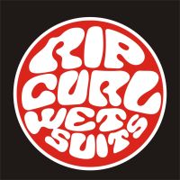 rip curl สติกเกอร์ pvc กันน้ำ  ขนาด 8x8 cm ราคา 19 บาท