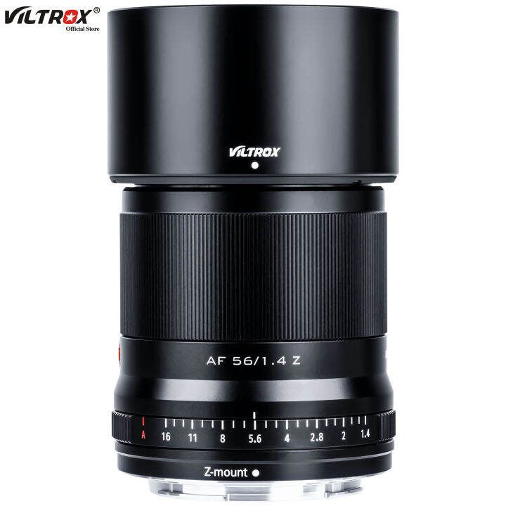 viltrox-56มม-f1-4-z-สำหรับเลนส์-nikon-เลนส์โฟกัสอัตโนมัติเลนส์ถ่ายภาพรูรับแสงขนาดใหญ่เลนส์-aps-c-nikon-z-mount-z5-z6-z7-ii-เลนส์กล้อง