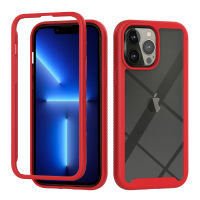 iPhone 14 Pro Max Case, WindCase Hybrid Transparent Back Rugged Bumper No-Slip Shockproof Full Body Protection Case Cover for iPhone 14 Pro Max