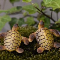 【CC】☁™♧  1pc Sea Turtle Resin Ornaments Aquarium Landscape Decoration Accessories Workmanship Layout Prop
