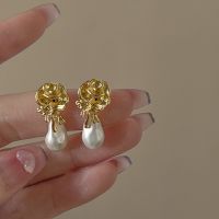 [COD] French Baroque Ear Clip Luxury Design of Court Earrings