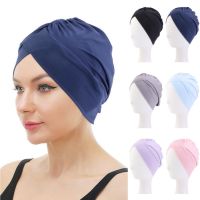 Protect Long Hair Ear Sports Swim Caps Turban Accessories Nylon Hat Swimming Cap Pool Elastic