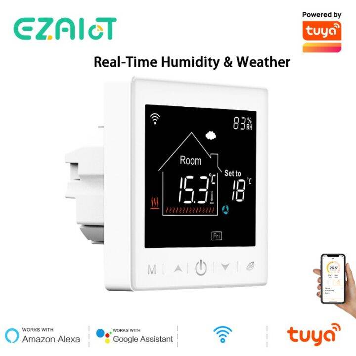 WiFi Smart Thermostat 220V Electric Floor Heating Water/Gas Boiler ...