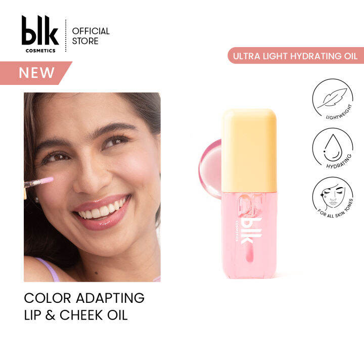 blk cosmetics fresh color adapting lip and cheek oil | Lazada PH