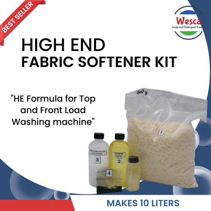 10Liters Yield HIGH EFFICIENCY (HE) Fabric Softener Kit Lazada PH