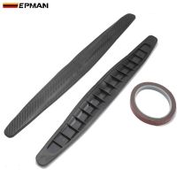 【DT】EPMAN 2PCS Carbon Fiber Car Bumper Protector Door Protector Strip Corner Guard Front Rear Anti-Scratch Protection Strip EPPD510  hot